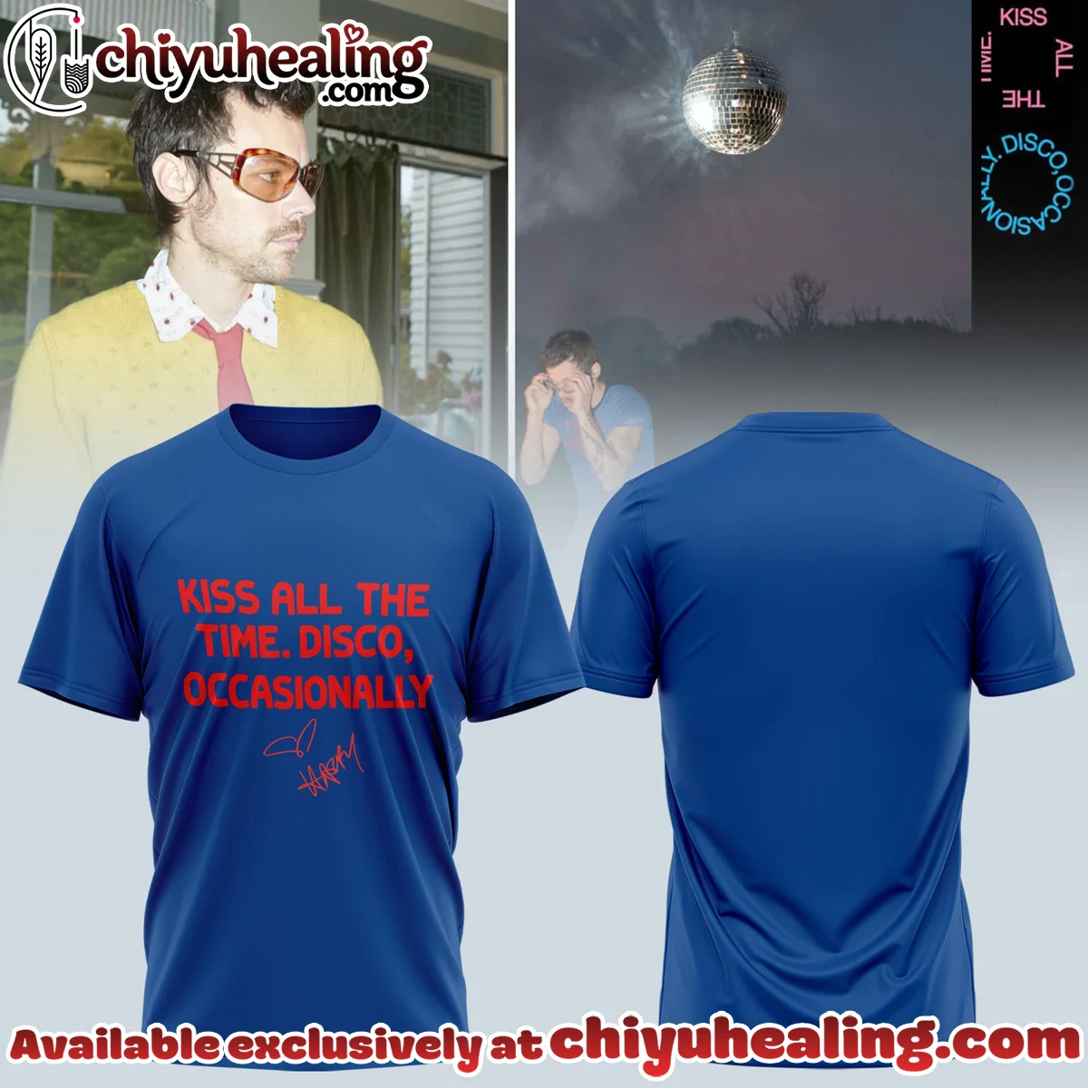 HStyles Kiss All The Time Disco Occasionally T-Shirt & Hoodie (Style 7)