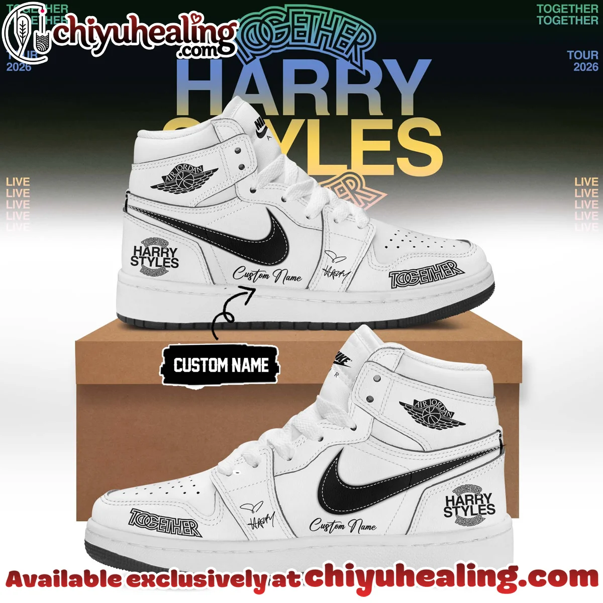 HStyles Together Together Tour Custom Air Force 1 & Jordan 1 Shoes (Style 19)