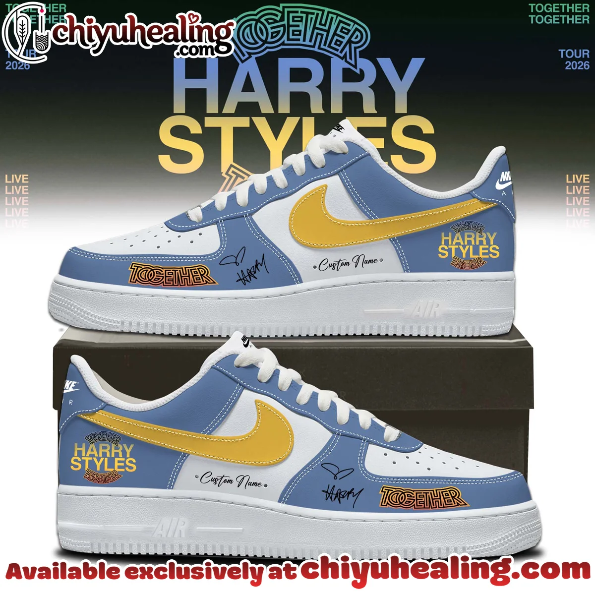 HStyles Together Together Tour Custom Air Force 1 & Jordan 1 Shoes (Style 24)