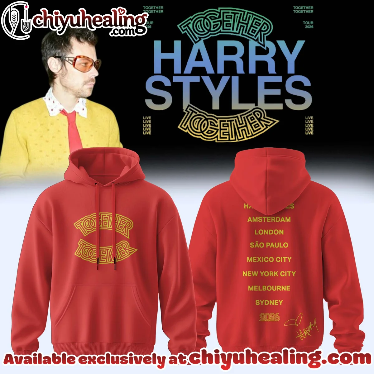 HStyles Together Together Tour T-Shirt & Hoodie - Part 1