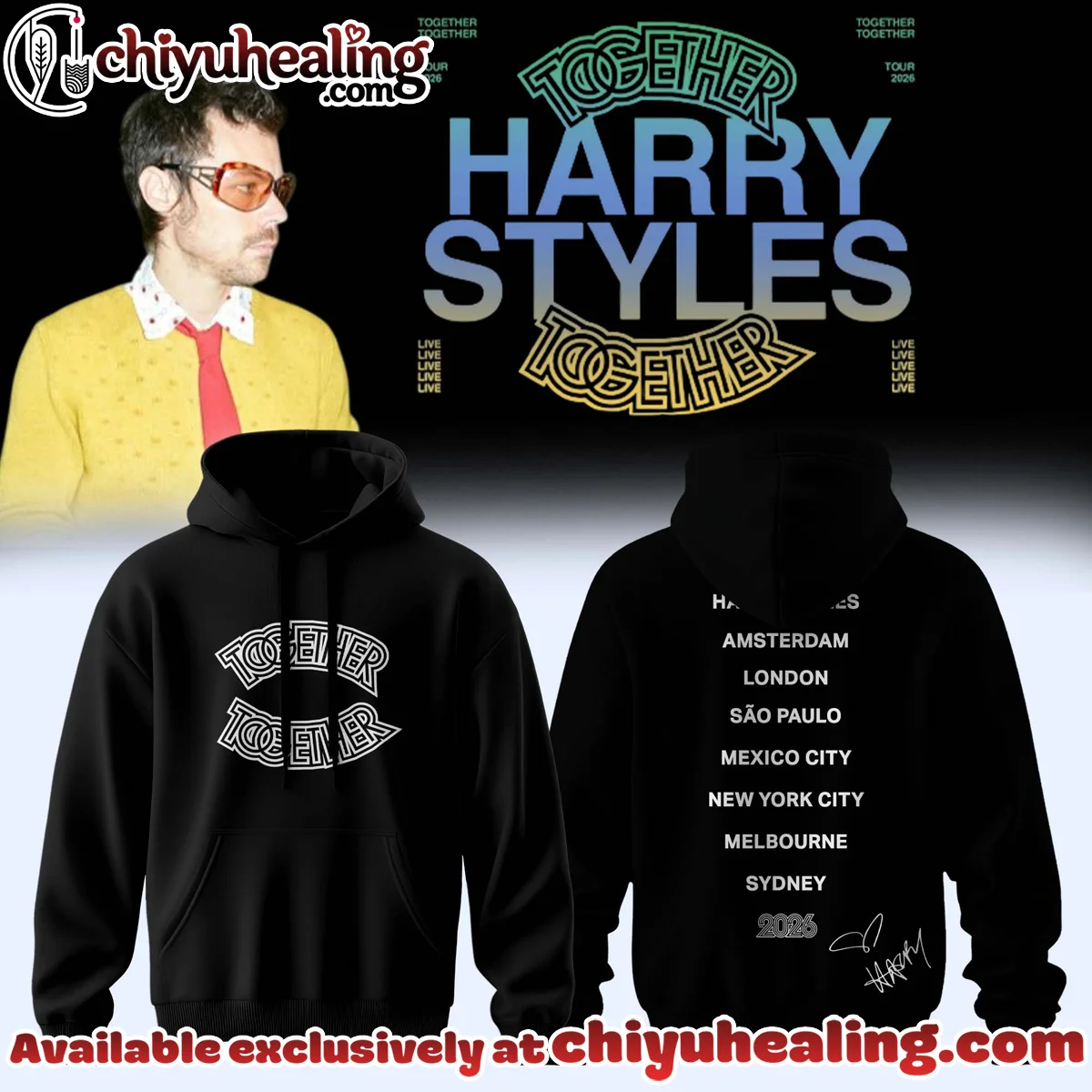 HStyles Together Together Tour T-Shirt & Hoodie - Series 2