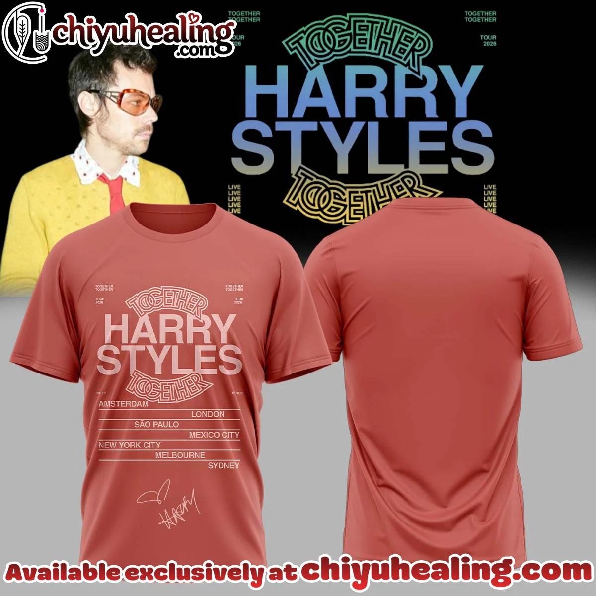 HStyles Together Together Tour T-Shirt & Hoodie (Style 14)