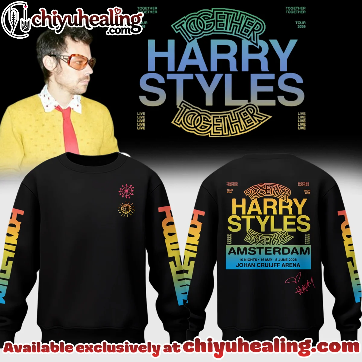 HStyles Together Together Tour T-Shirt & Hoodie (Style 5)