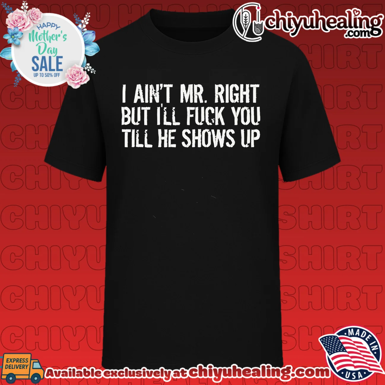 I Ain't Mr Right but I'll Fuck You till He Shows Up