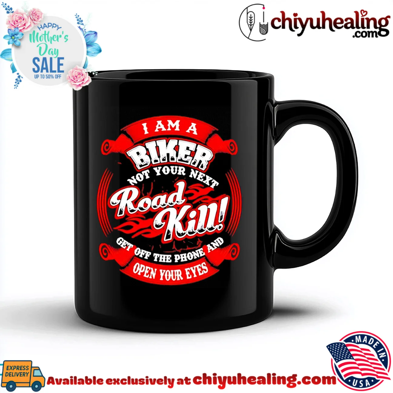 I am a biker not your next road kill get off the phone and open your eyes ultimate shirt & hoodie - Ultimate Tribute Merch I am a biker not your next road kill get off the phone and open your eyes