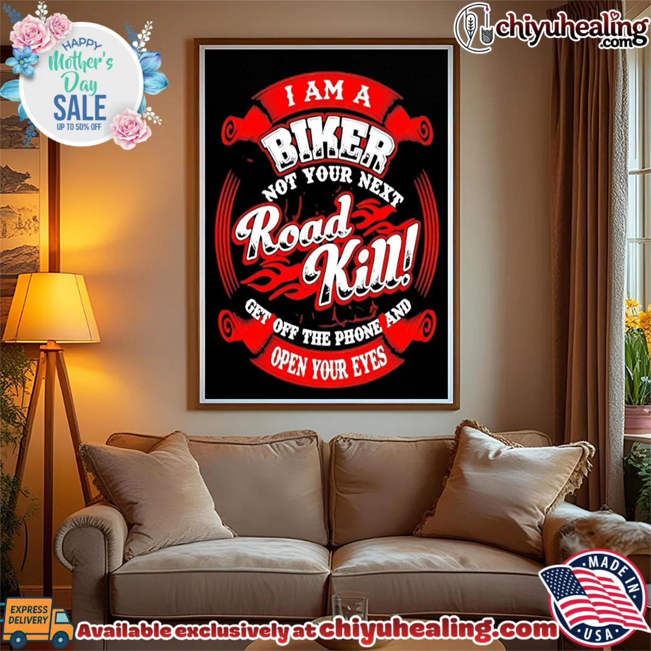 I am a biker not your next road kill get off the phone and open your eyes ultimate shirt & hoodie - Ultimate Tribute Merch I am a biker not your next road kill get off the phone and open your eyes