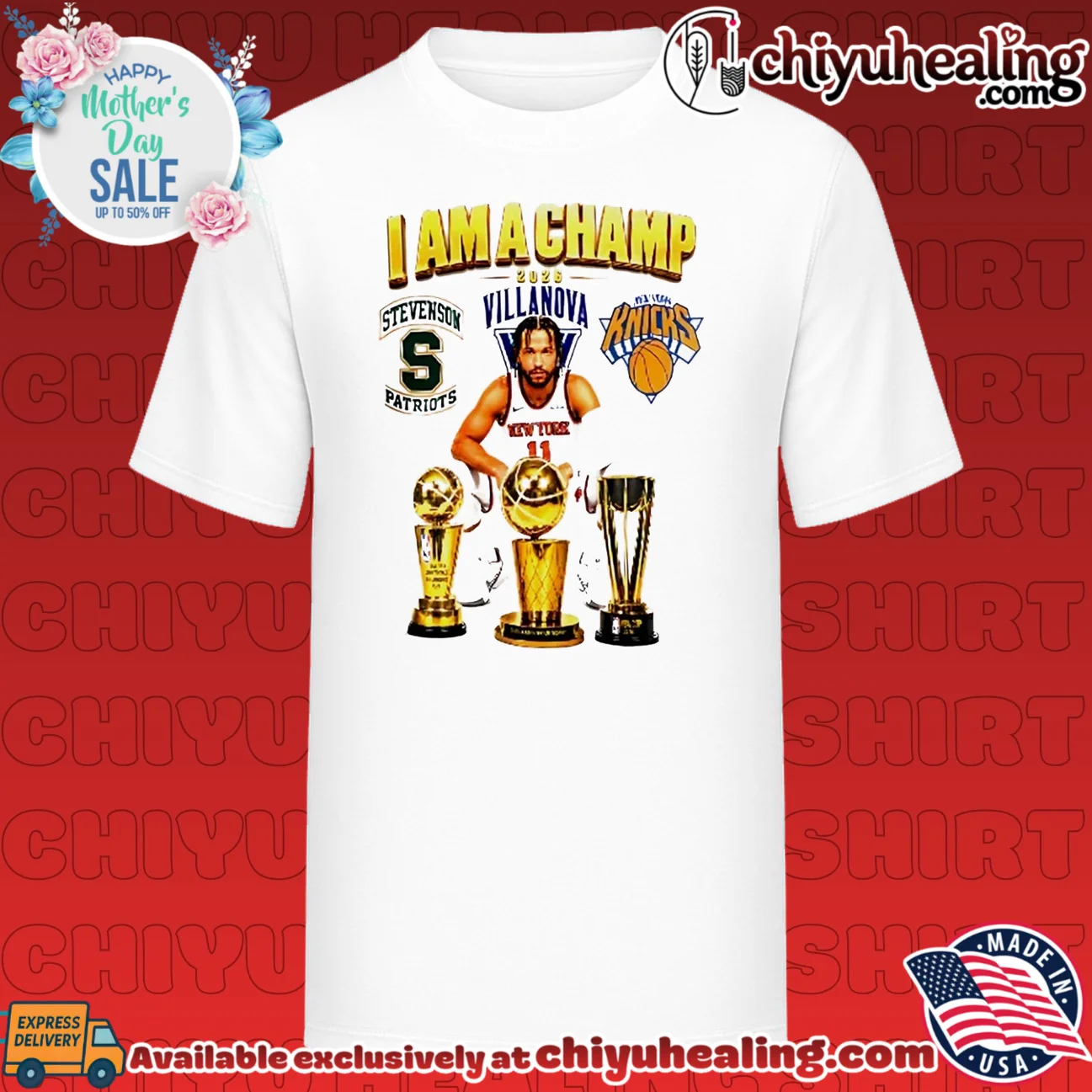 I Am A Champ 2026 Jalen Brunson New York Knicks