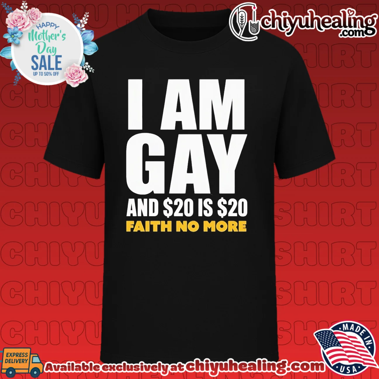I Am Gay and $20 Is $20 Faith No More Mike Patton shirt & hoodie