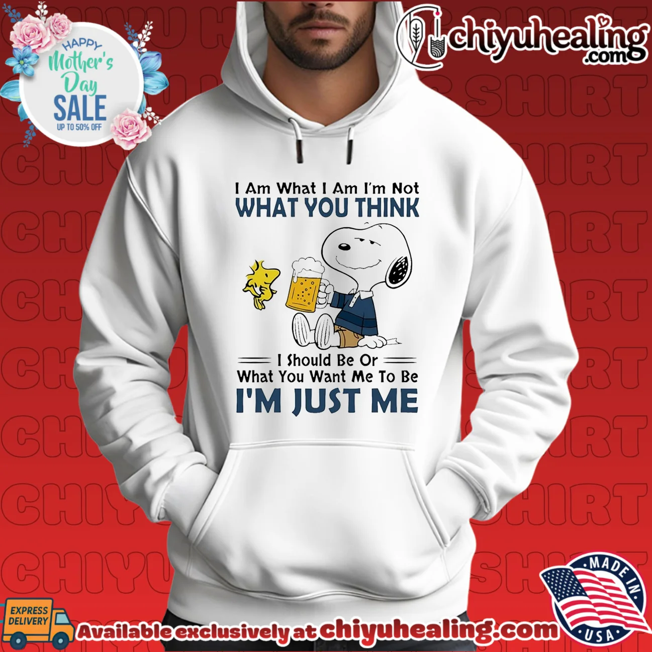I Am Just Me Snoopy Drinking Beer Peanuts shirt & hoodie I Am Just Me Snoopy Drinking Beer Peanuts shirt & hoodie