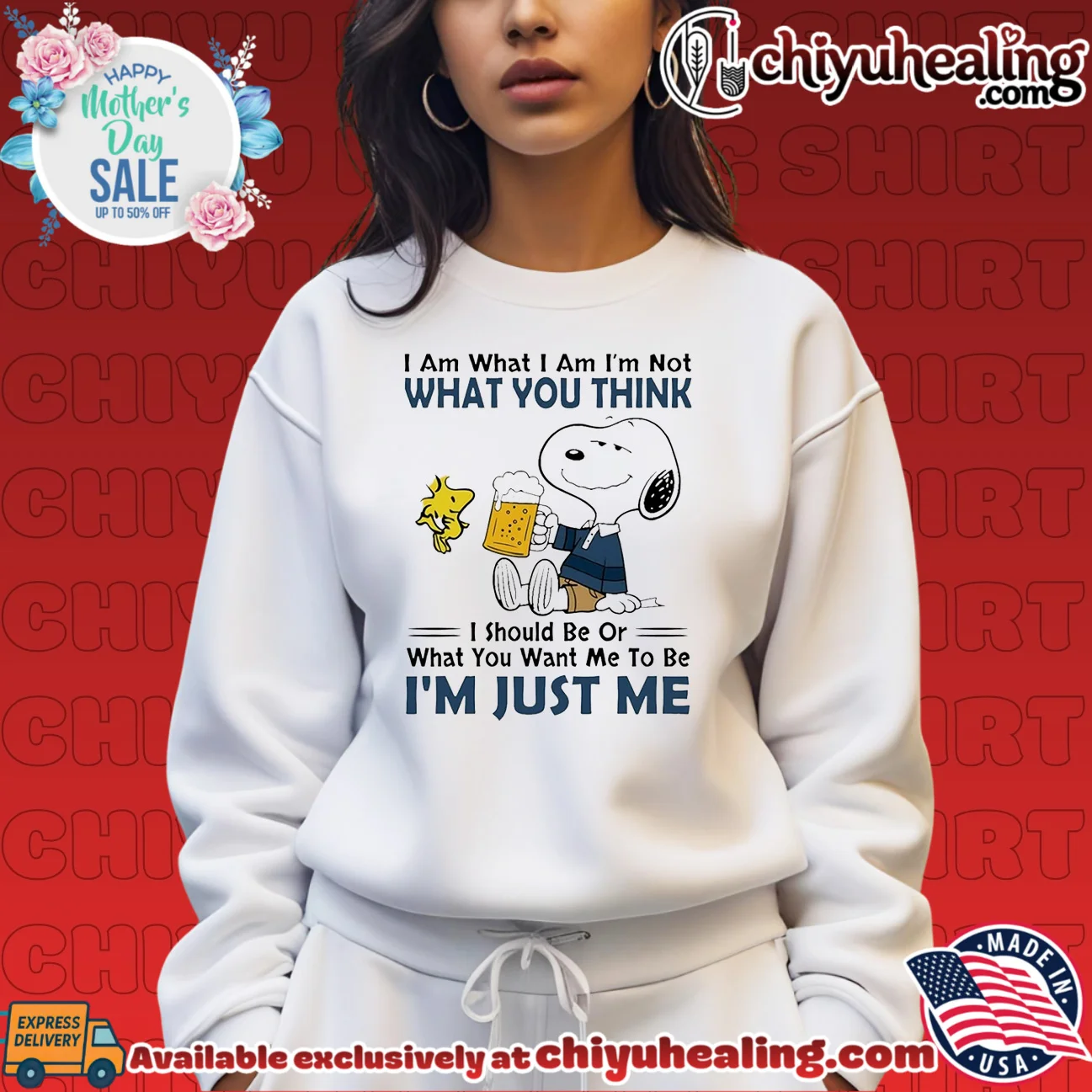 I Am Just Me Snoopy Drinking Beer Peanuts shirt & hoodie I Am Just Me Snoopy Drinking Beer Peanuts