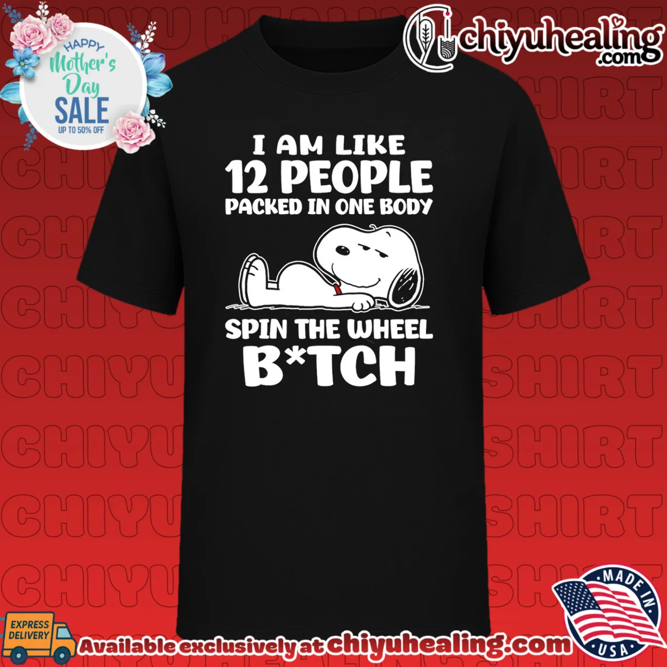 I Am Like 12 People Packed in One Body Spin the Wheel Btch shirt & hoodie