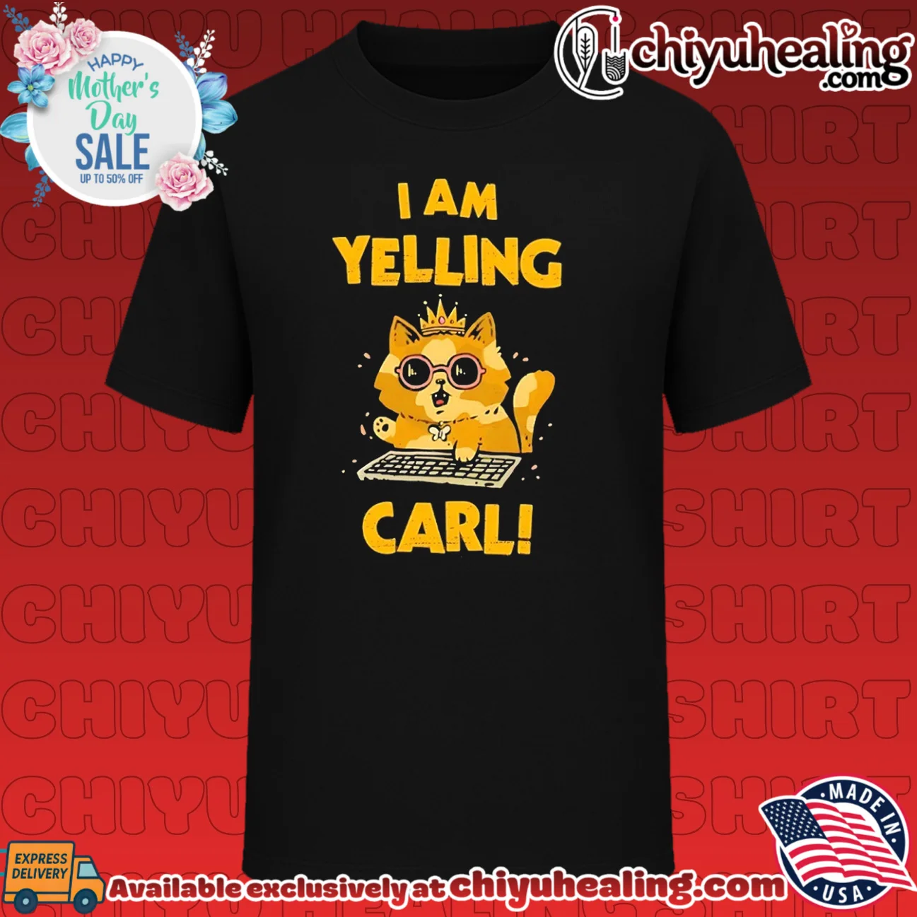 I am yelling Carl cat meme funny cat internet humor