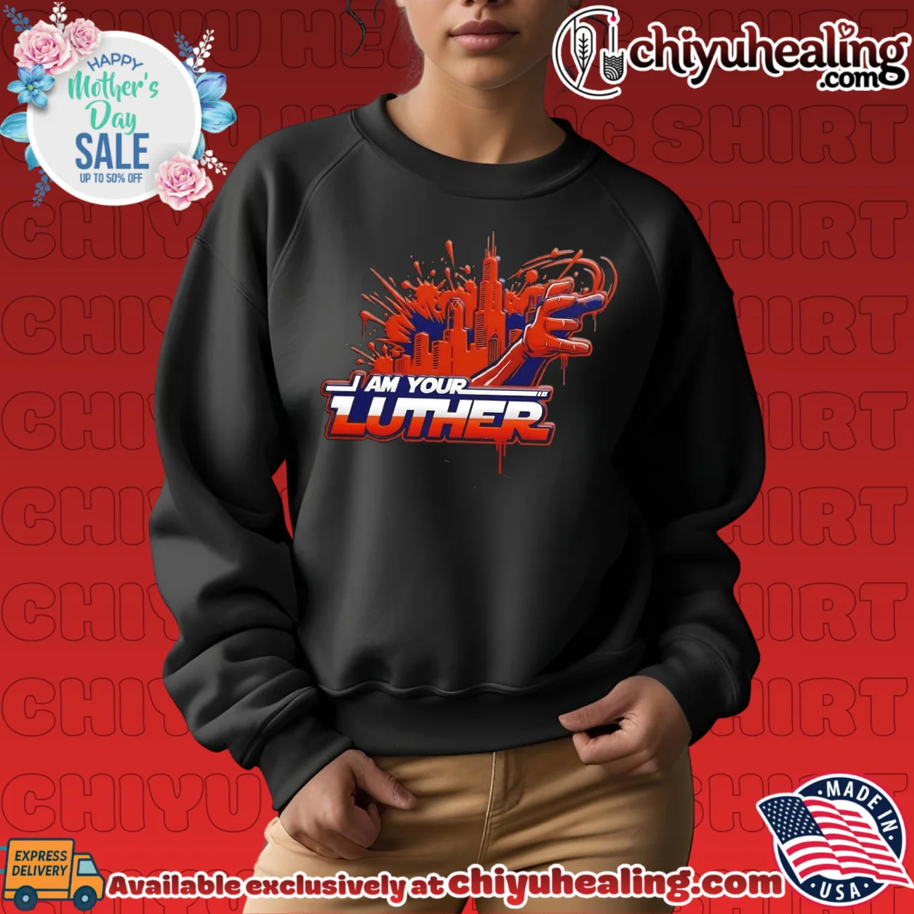 I am your Luther Chicago Bears essential shirt & hoodie - Perfect Fan Gift I am your Luther Chicago Bears