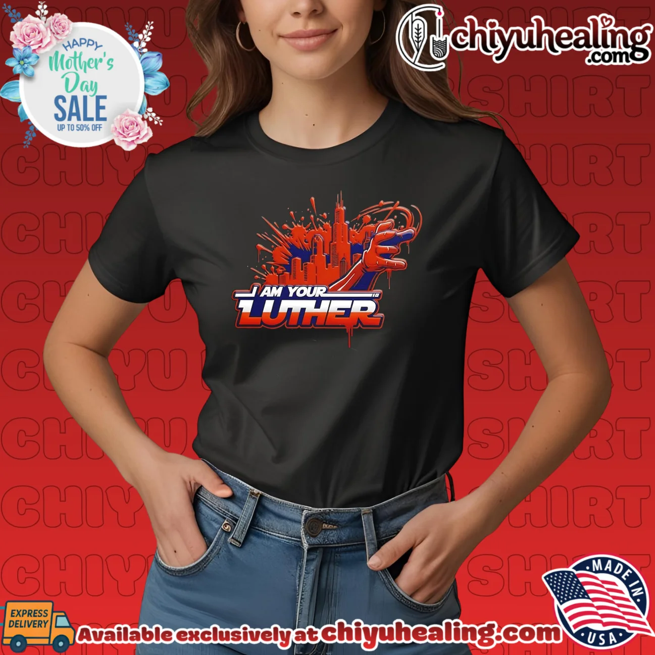 I am your Luther Chicago Bears essential shirt & hoodie - Perfect Fan Gift I am your Luther Chicago Bears
