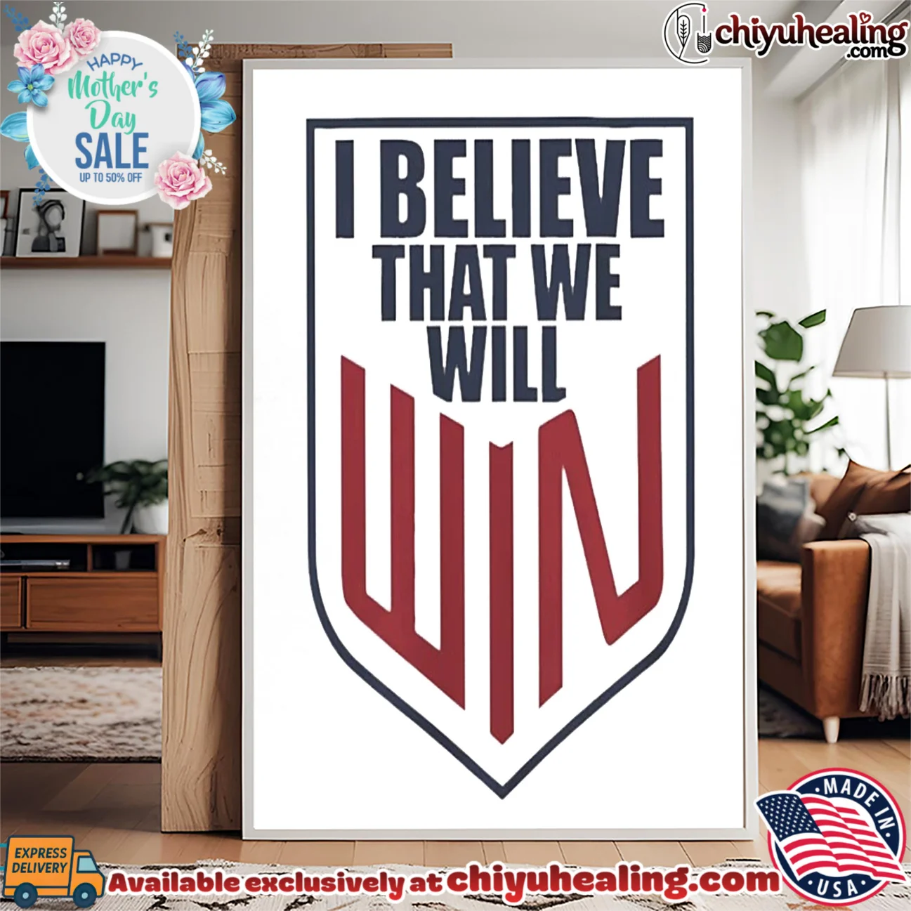 I Believe That We Will Win United States Soccer shirt & hoodie I Believe That We Will Win United States Soccer