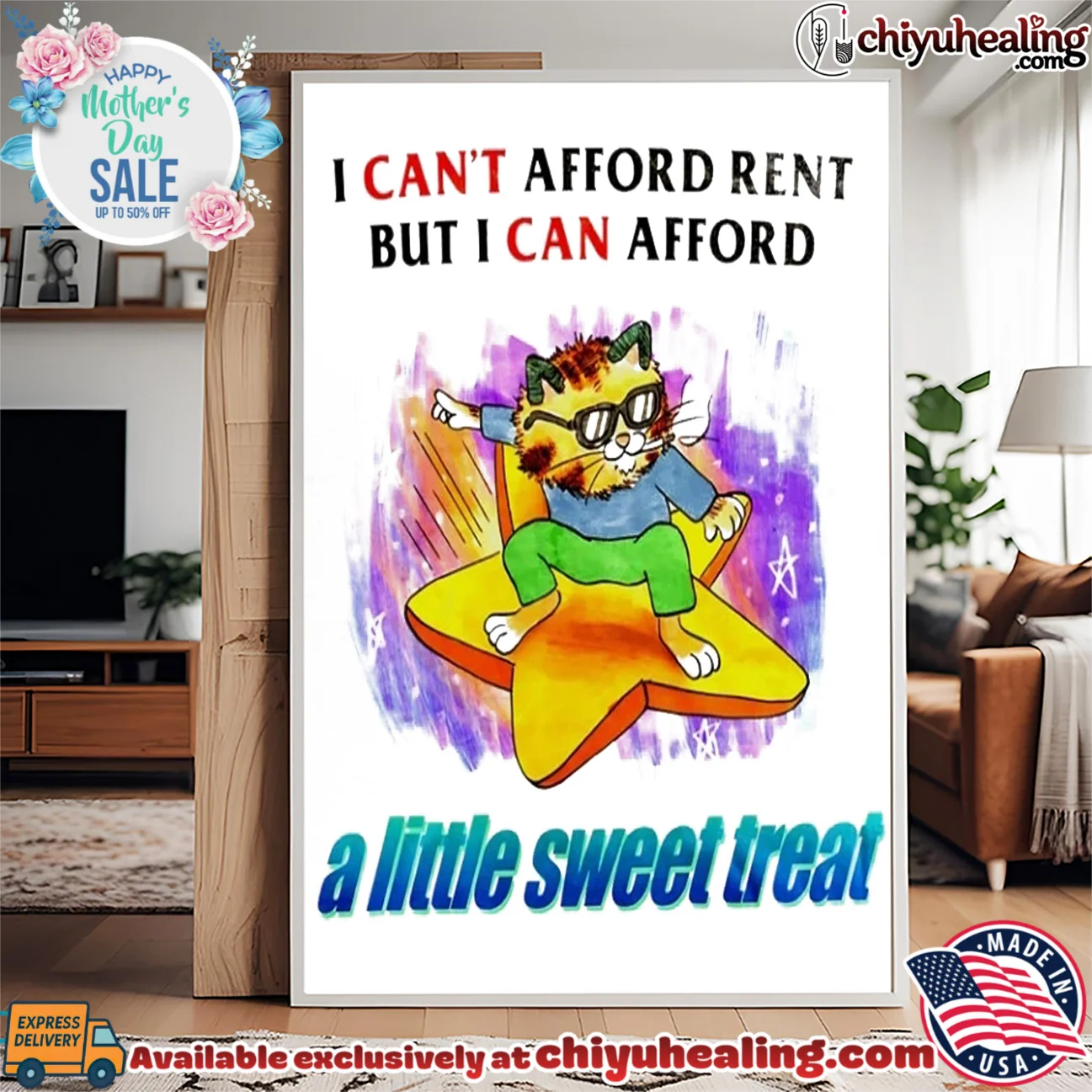 I can't afford rent but I can afford a little sweet treat timeless shirt & hoodie | Modern Street Style I can't afford rent but I can afford a little sweet treat