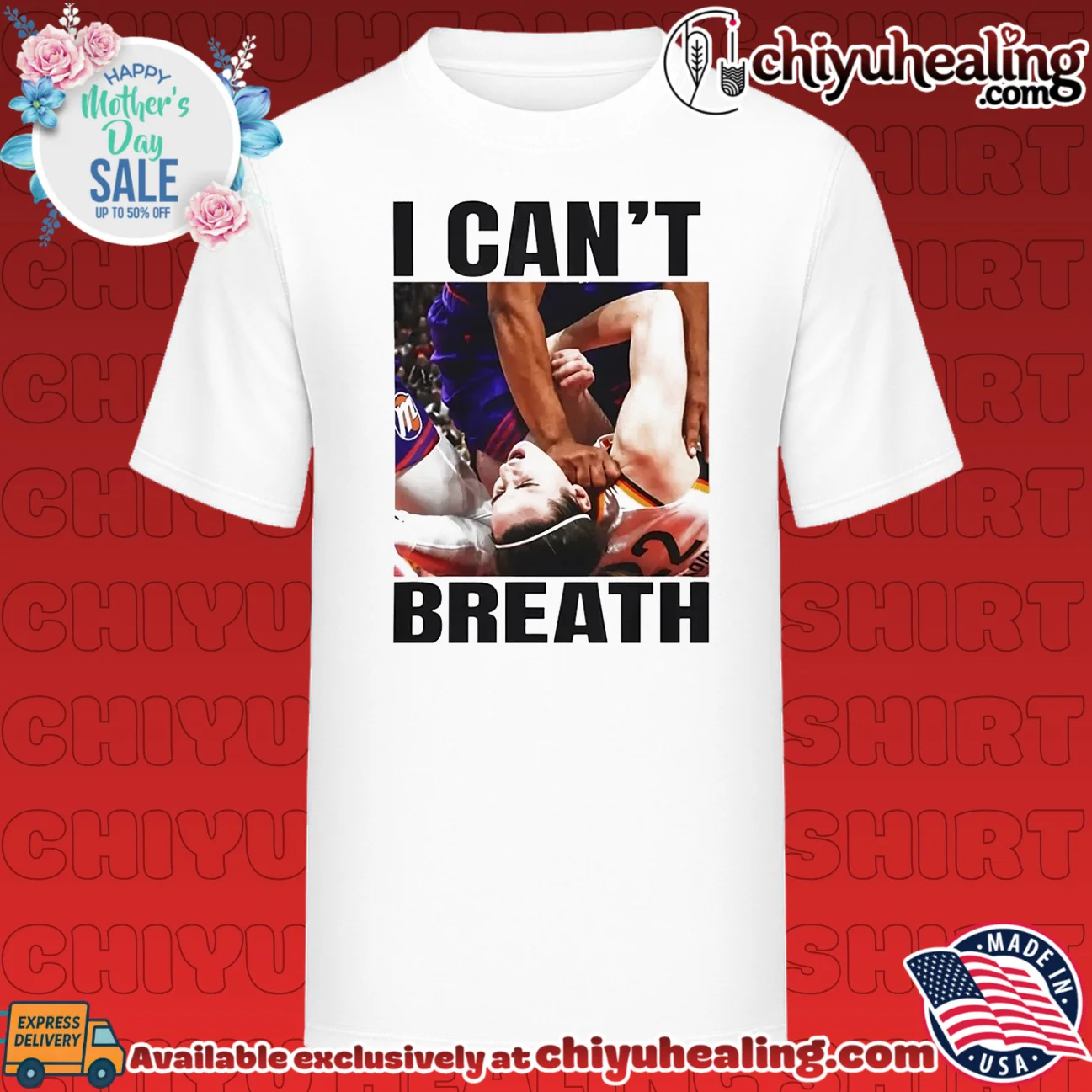 I Can't Breathe Caitlin Clark shirt & hoodie