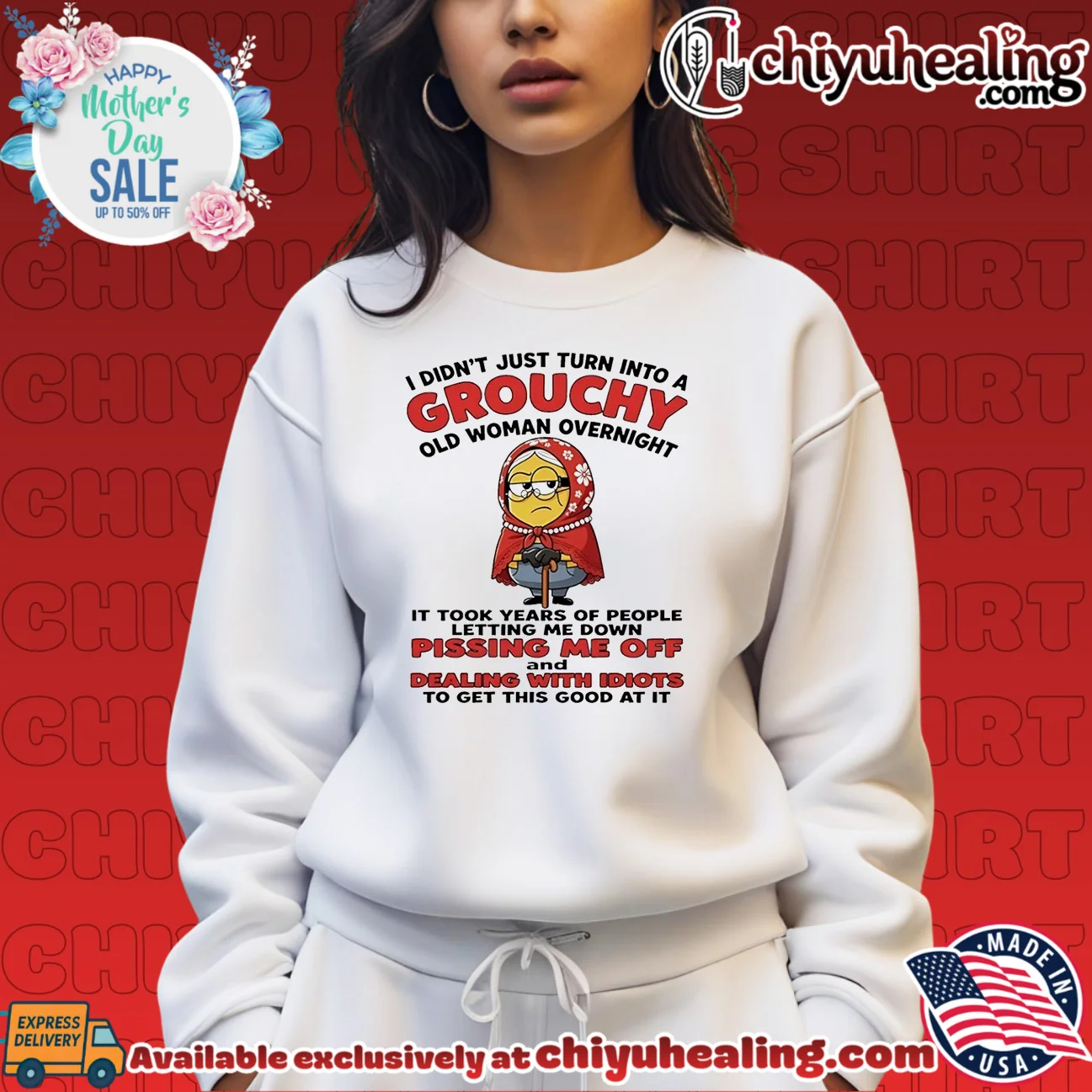 I didn't just turn into a grouchy old woman overnight it took years of people Minion shirt grail shirt & hoodie | Official Style Drop I didn't just turn into a grouchy old woman overnight it took years of people Minion shirt