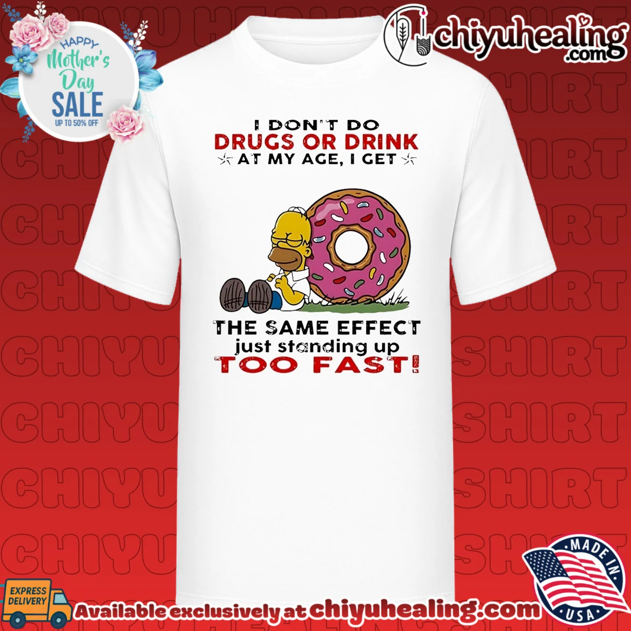 I don't do drugs or drink at my age I get the same effect just standing up too fast Simpson