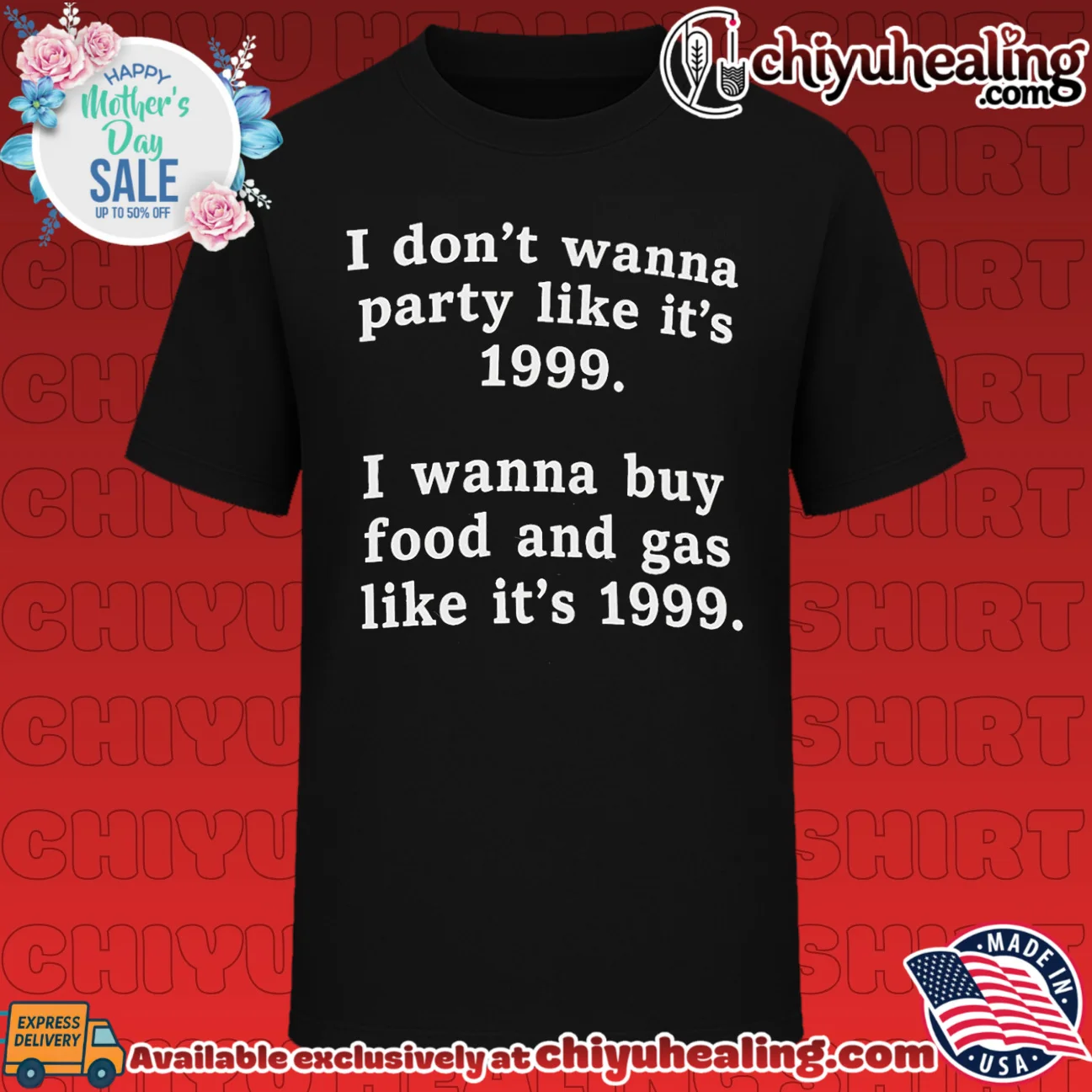 I don't wanna party like it's 1999 I wanna buy food and gas like it's 1999