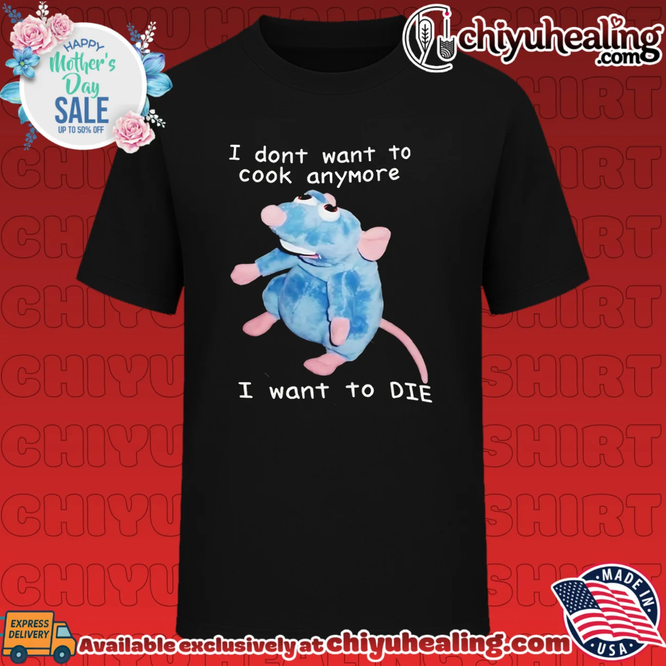 I Don't Want to Cook Anymore I Want to Die shirt & hoodie
