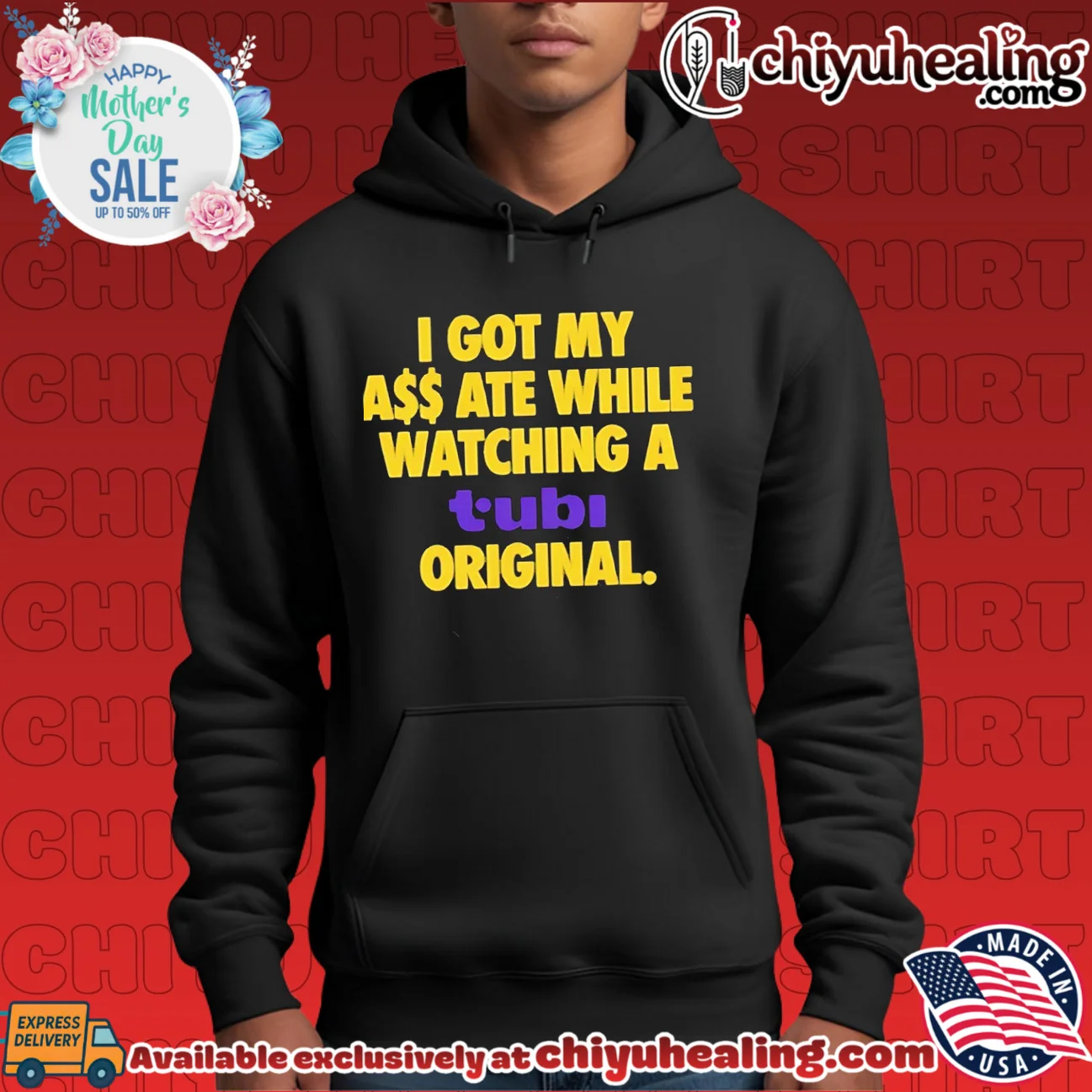 I Got My Ass Ate While Watching Tubi Original epic shirt & hoodie | Official Style Drop I Got My Ass Ate While Watching Tubi Original epic shirt & hoodie | Official Style Drop