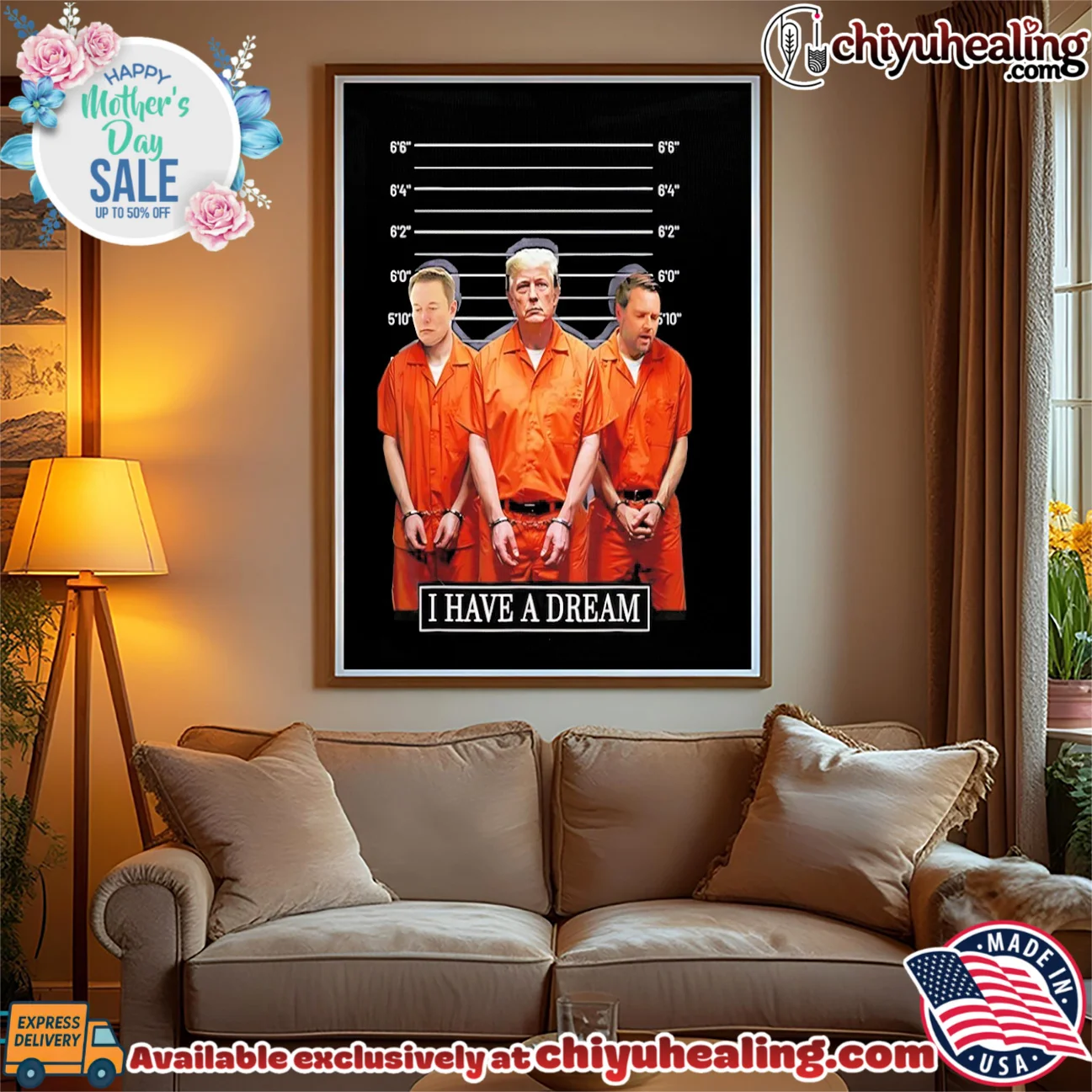 I have a dream Trump Elon Musk and JD Vance got caught authentic shirt & hoodie | Aesthetic Apparel I have a dream Trump Elon Musk and JD Vance got caught