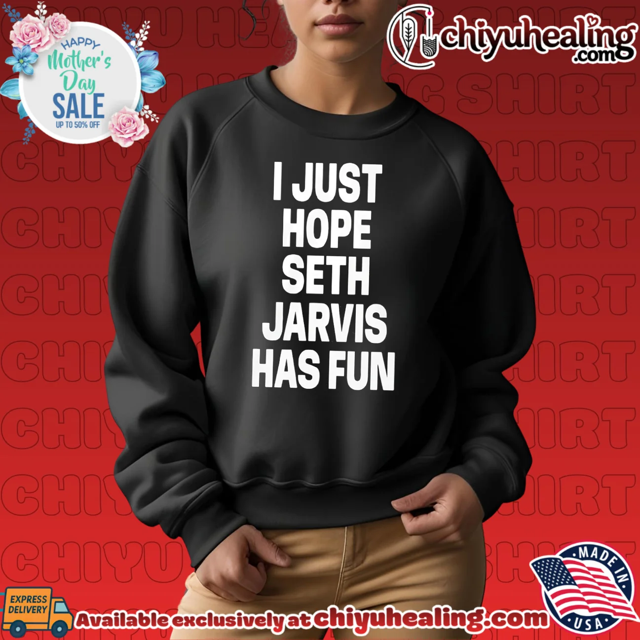I Just Hope Seth Jarvis Has Fun shirt & hoodie I Just Hope Seth Jarvis Has Fun