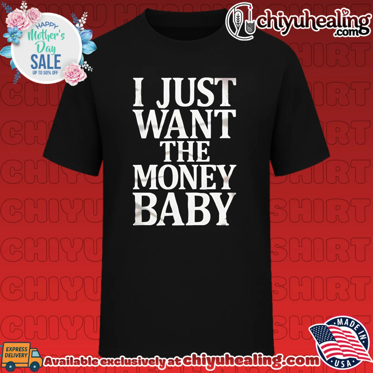 I Just Want the Money Baby cash wealth hustle shirt & hoodie