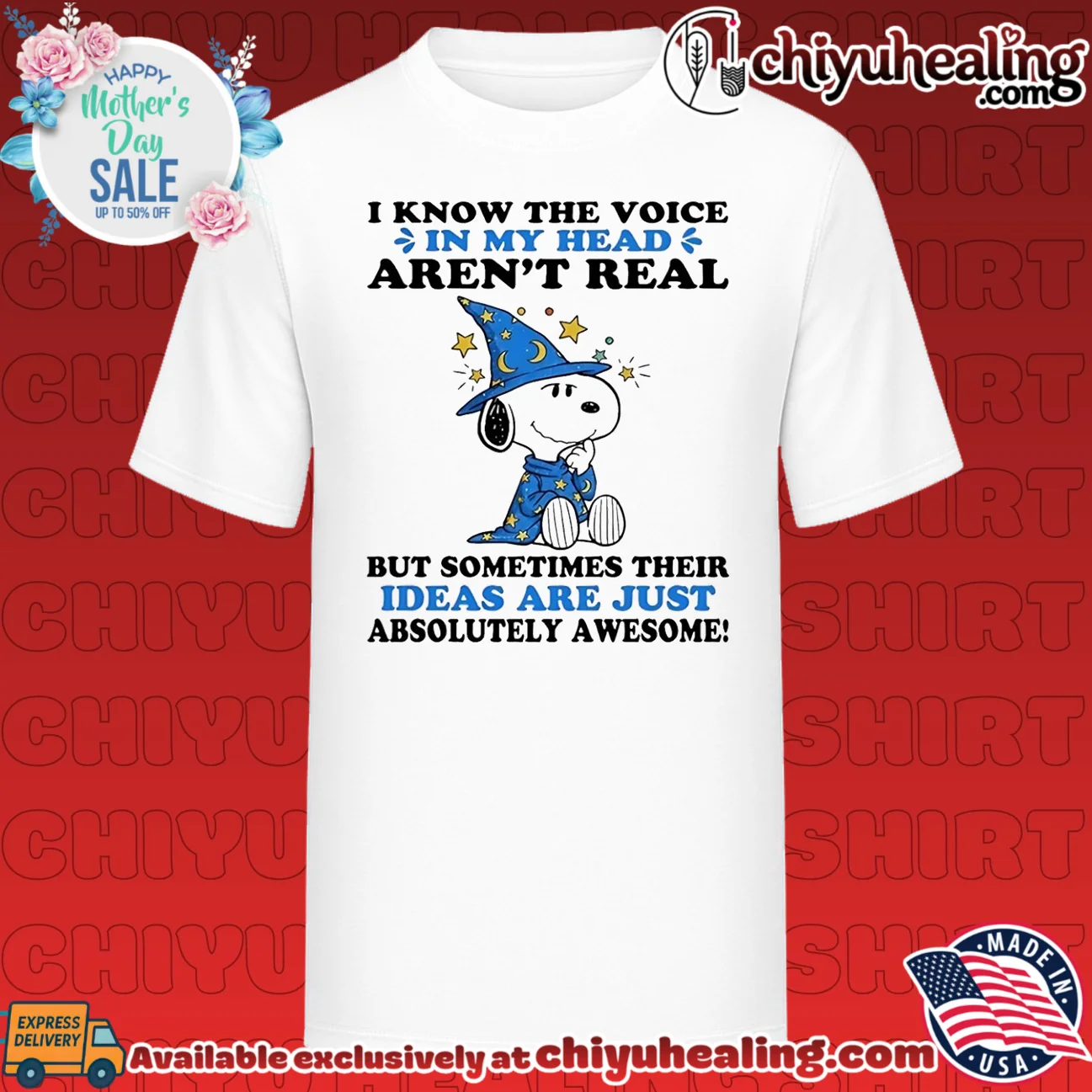 I know the voice in my head aren't real but sometimes their ideas are just absolutely awesome Snoopy shirt & hoodie