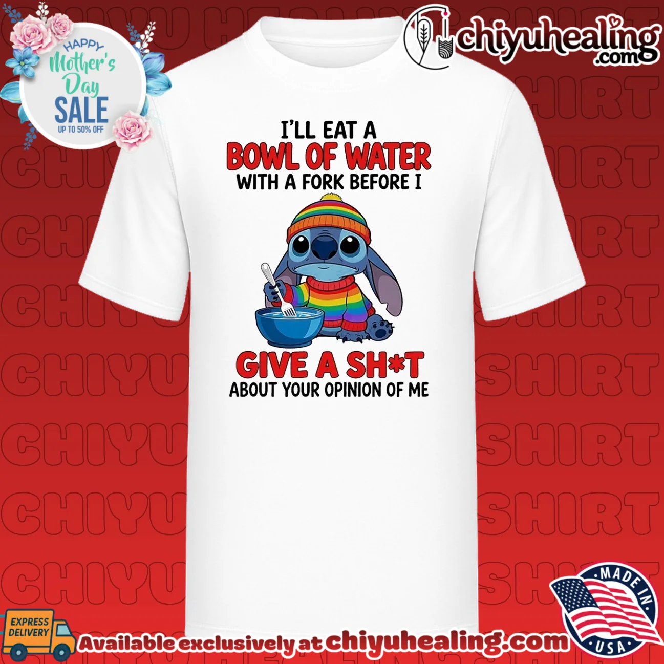 I'll eat a bowl of water with a fork before I give a shit about Stitch