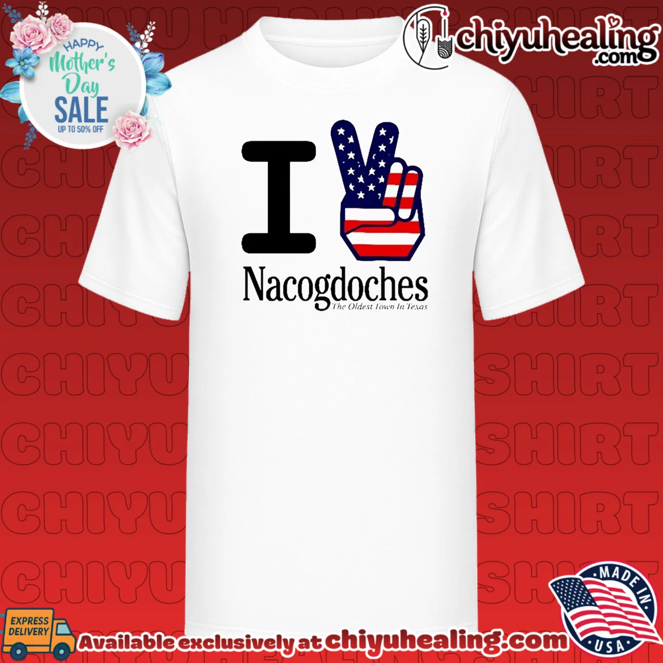 I Love Nacogdoches The Oldest Town in Texas Clint Dempsey shirt & hoodie