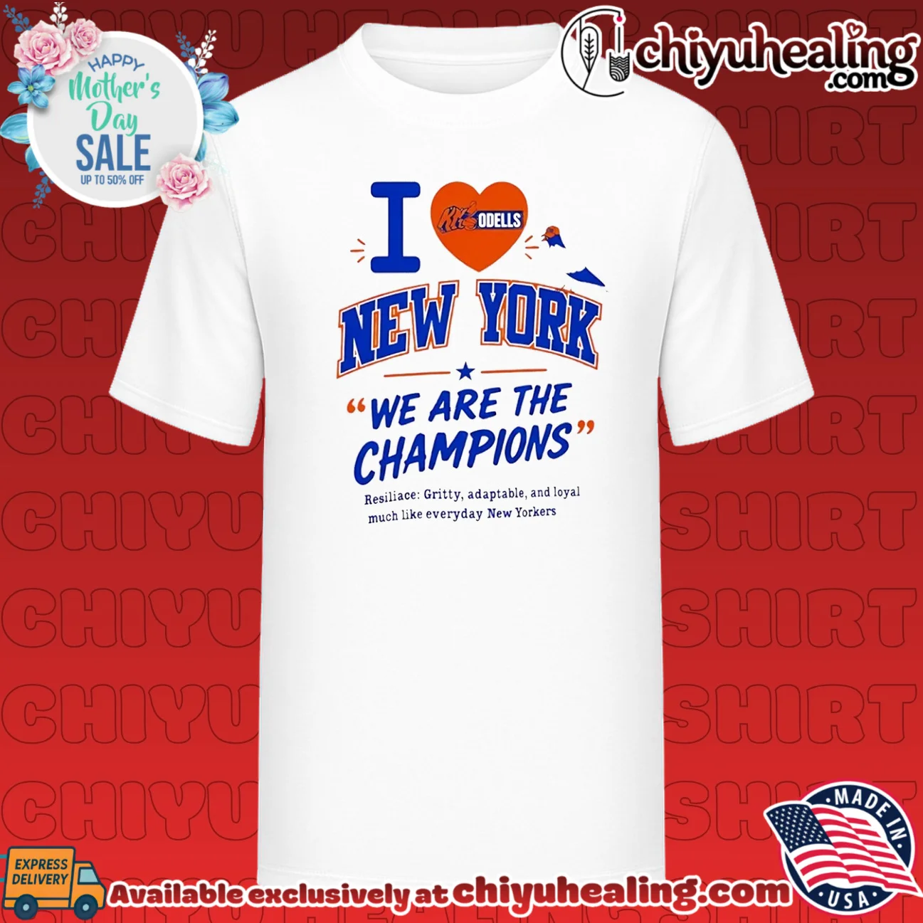 I Love NY Mitchell Modell Knicks Pigeon We Are the Champions shirt & hoodie