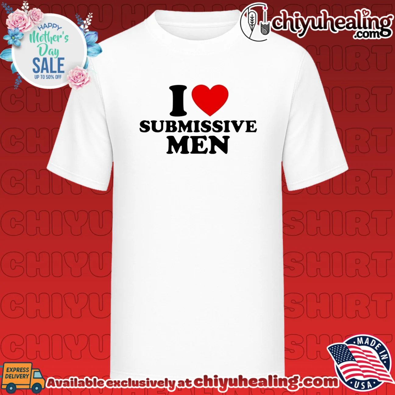 I Love Submissive Men relationship humor shirt & hoodie