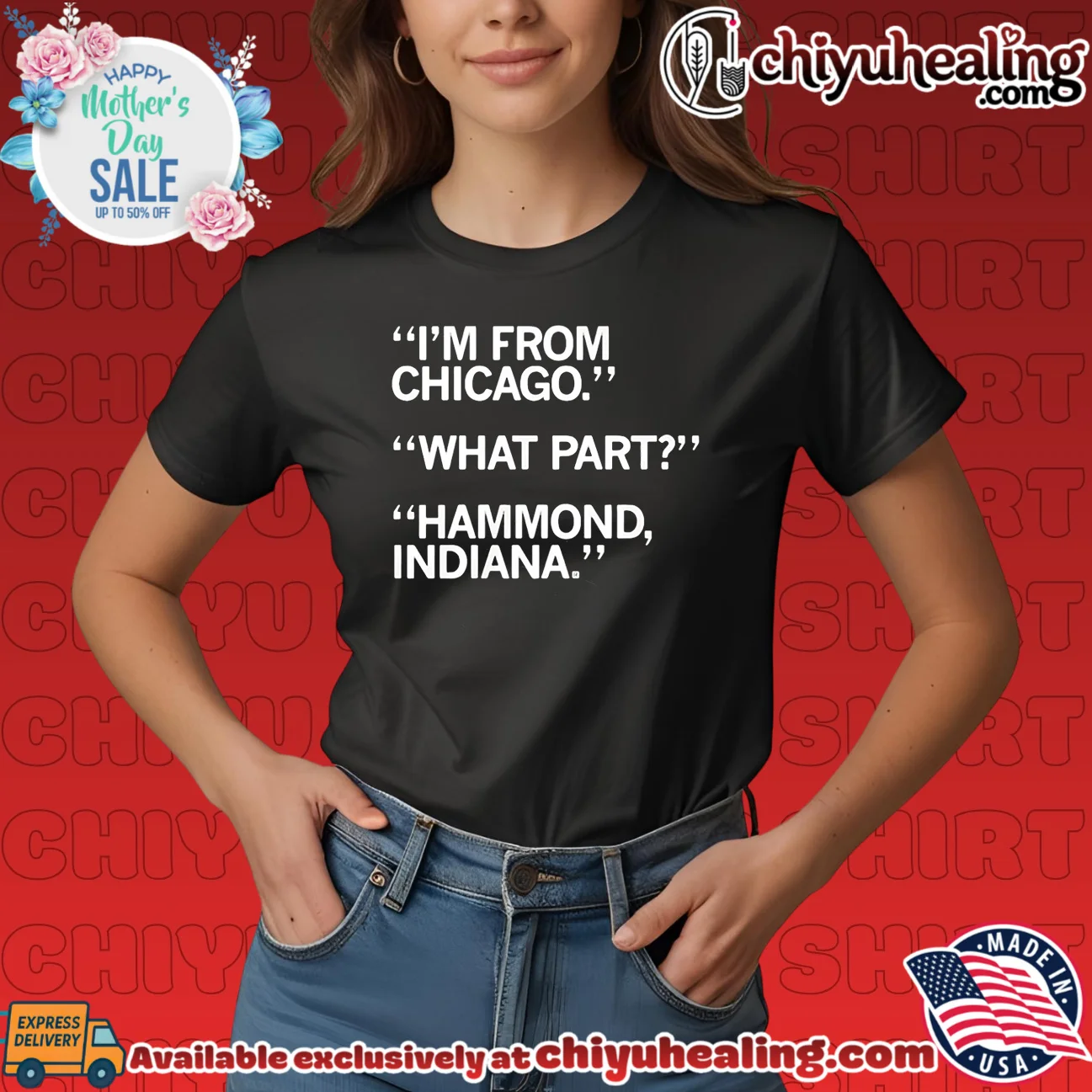I'm From Chicago What Part Hammond Indiana vintage shirt & hoodie | IP Merchandise I'm From Chicago What Part Hammond Indiana