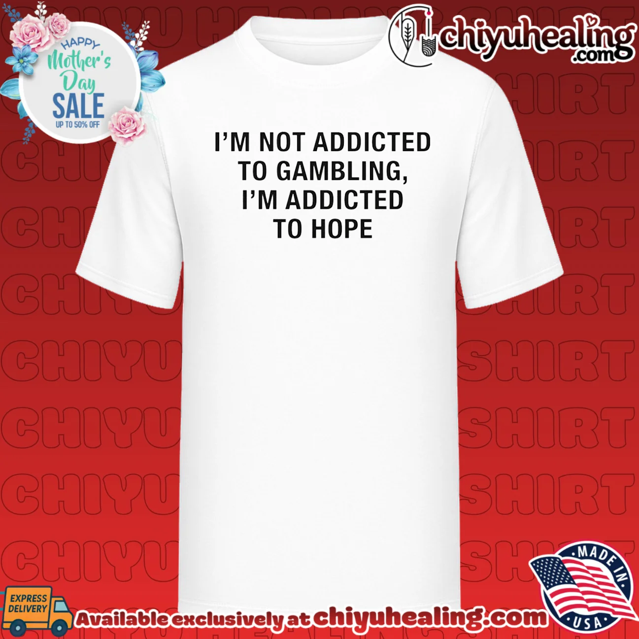 I'm Not Addicted To Gambling I'm Addicted To Hope shirt & hoodie