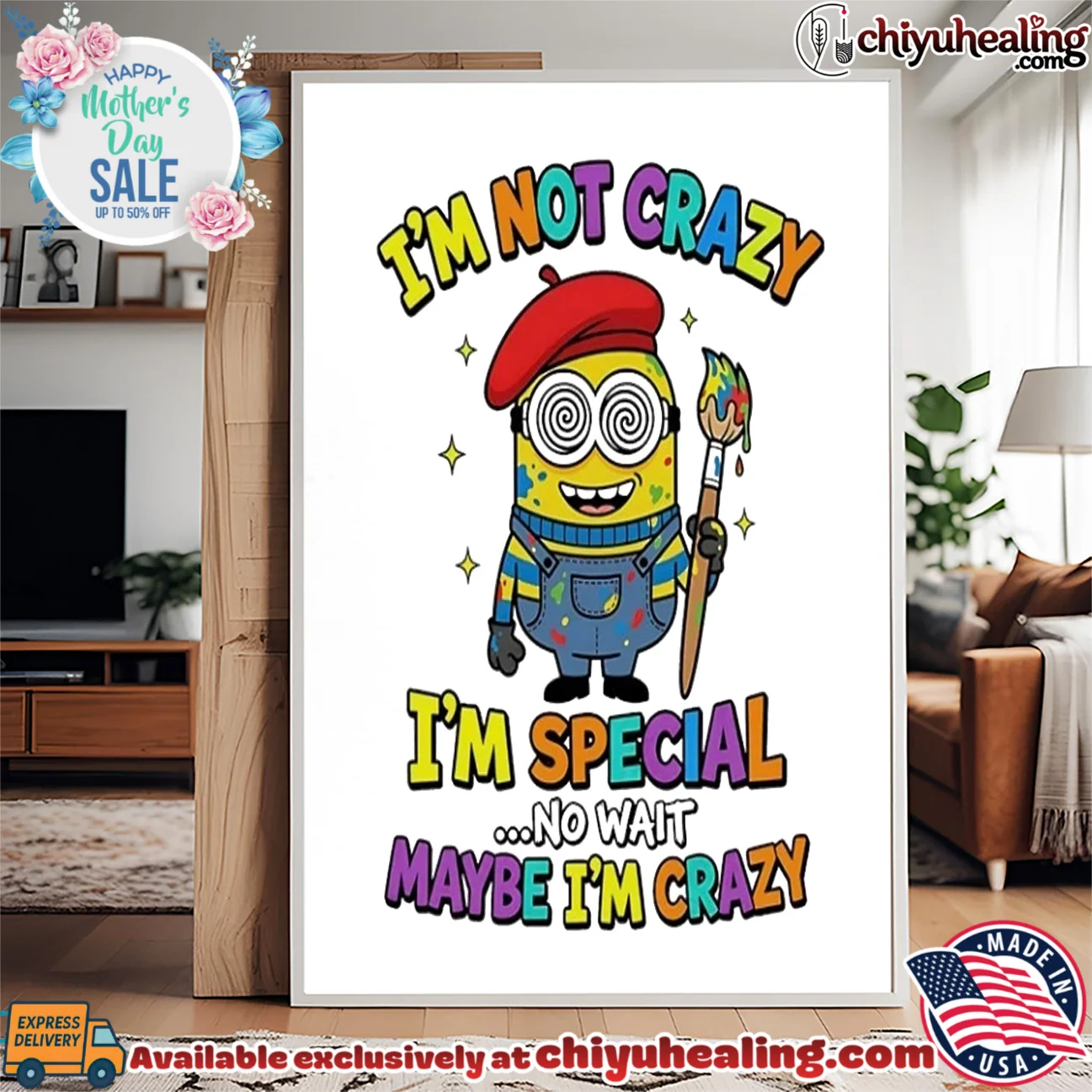 I'm not crazy I'm special no wait maybe I'm crazy Minion classic shirt & hoodie | Gift Idea 2026 I'm not crazy I'm special no wait maybe I'm crazy Minion