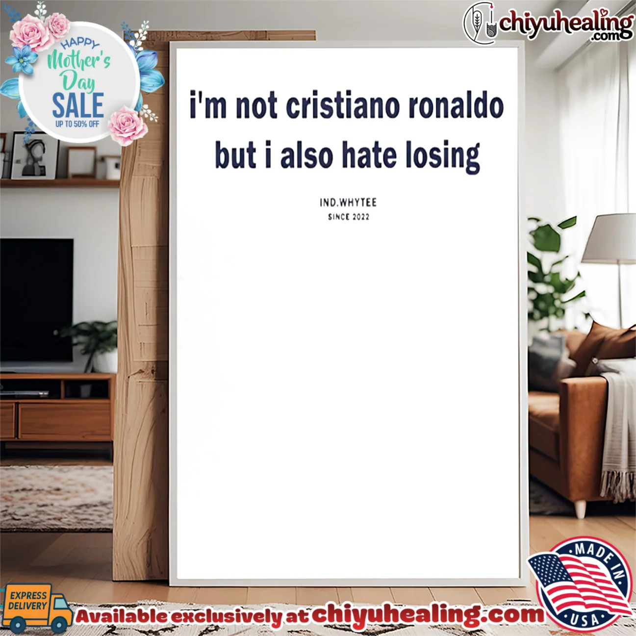 I'm Not Cristiano Ronaldo But I Also Hate Losing shirt & hoodie I'm Not Cristiano Ronaldo But I Also Hate Losing shirt & hoodie