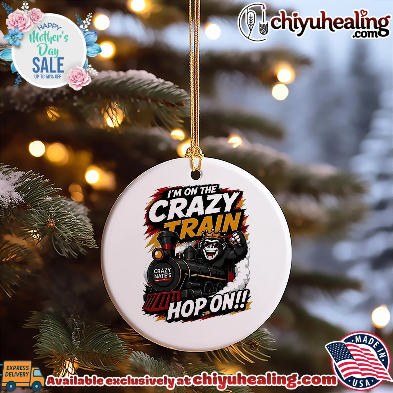 I'm on the crazy train hop on gorilla illustration timeless shirt & hoodie - Perfect Fan Gift I'm on the crazy train hop on gorilla illustration