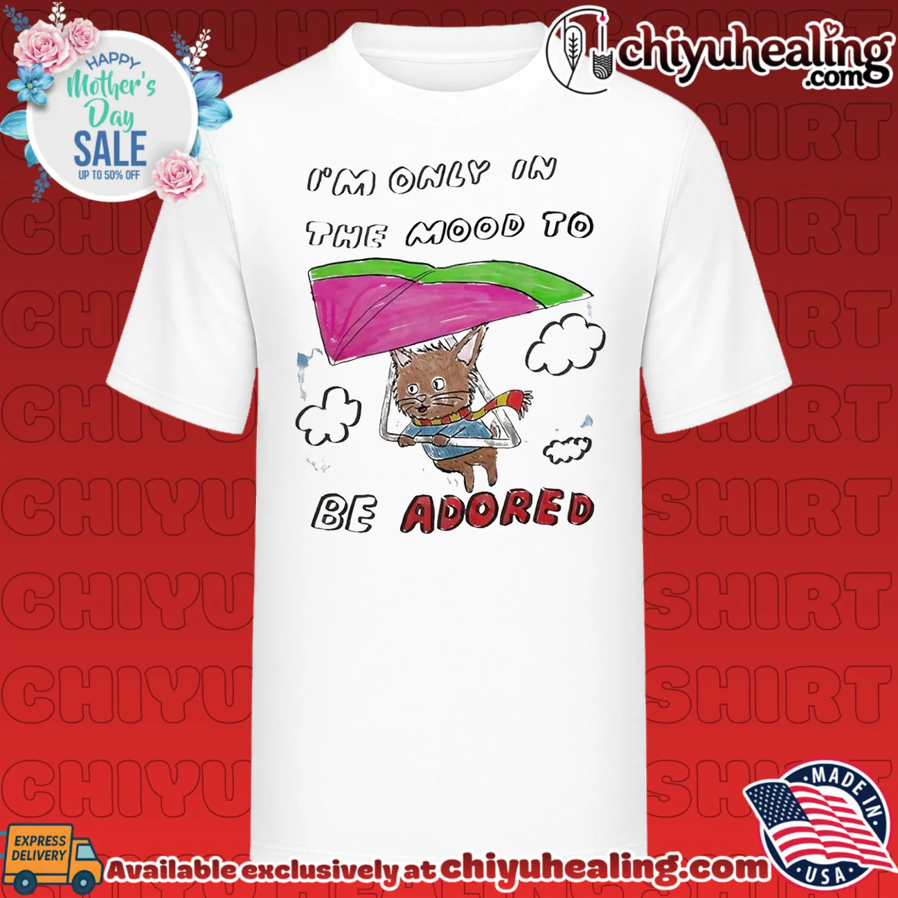 I'm only in the mood to be adored cat