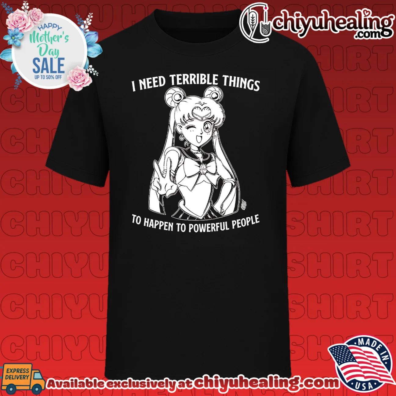 I Need Terrible Things to Happen to Powerful People Sailor Moon