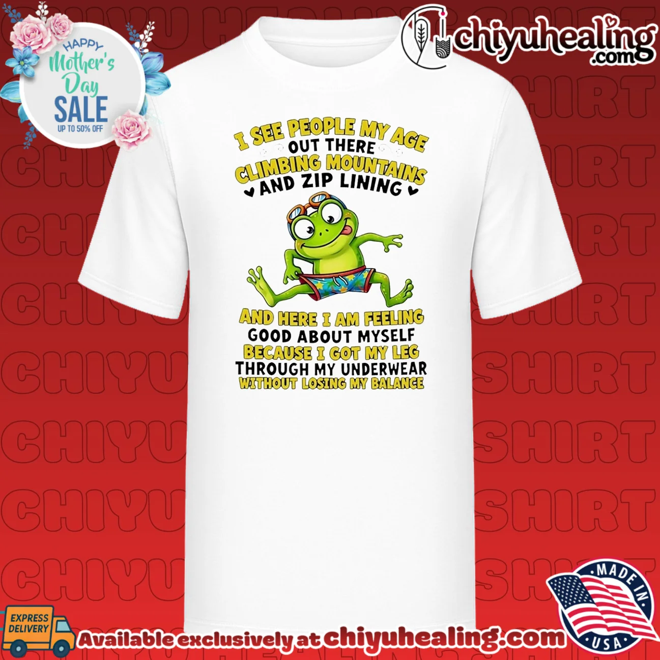 I see people my age out there climbing mountains and zip lining and here I am feeling good about myself shirt & hoodie