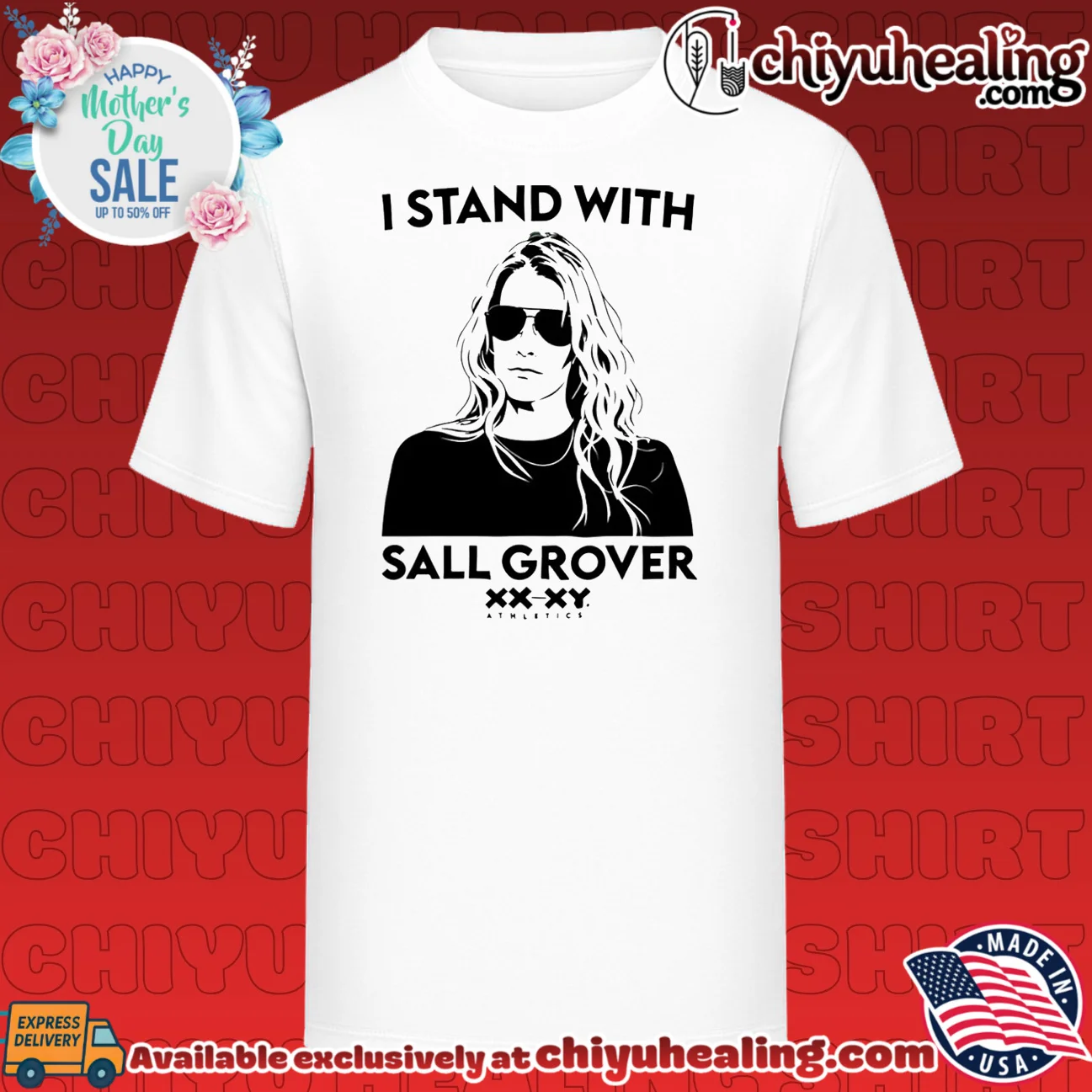 I Stand With Sall Grover XX-XY Athletics shirt & hoodie
