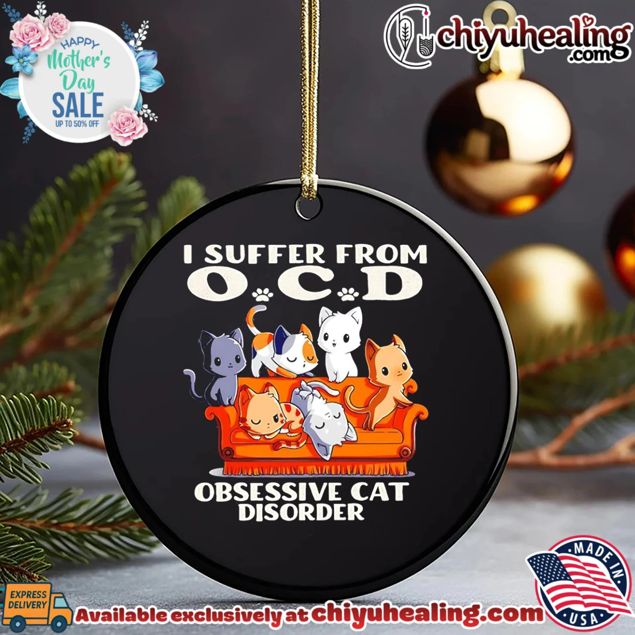 I suffer from ocd obsessive cat disorder shirt & hoodie I suffer from ocd obsessive cat disorder