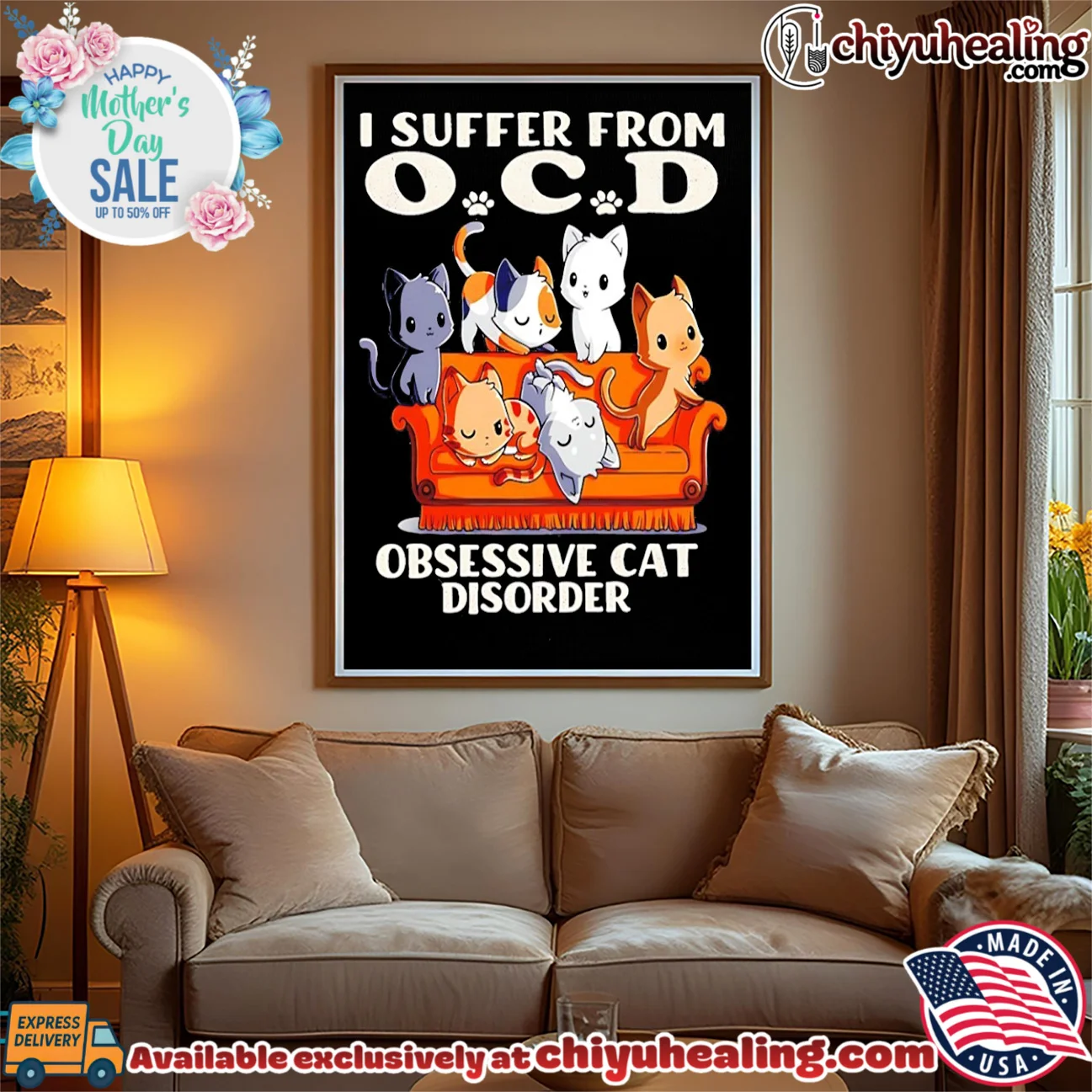I suffer from ocd obsessive cat disorder shirt & hoodie I suffer from ocd obsessive cat disorder