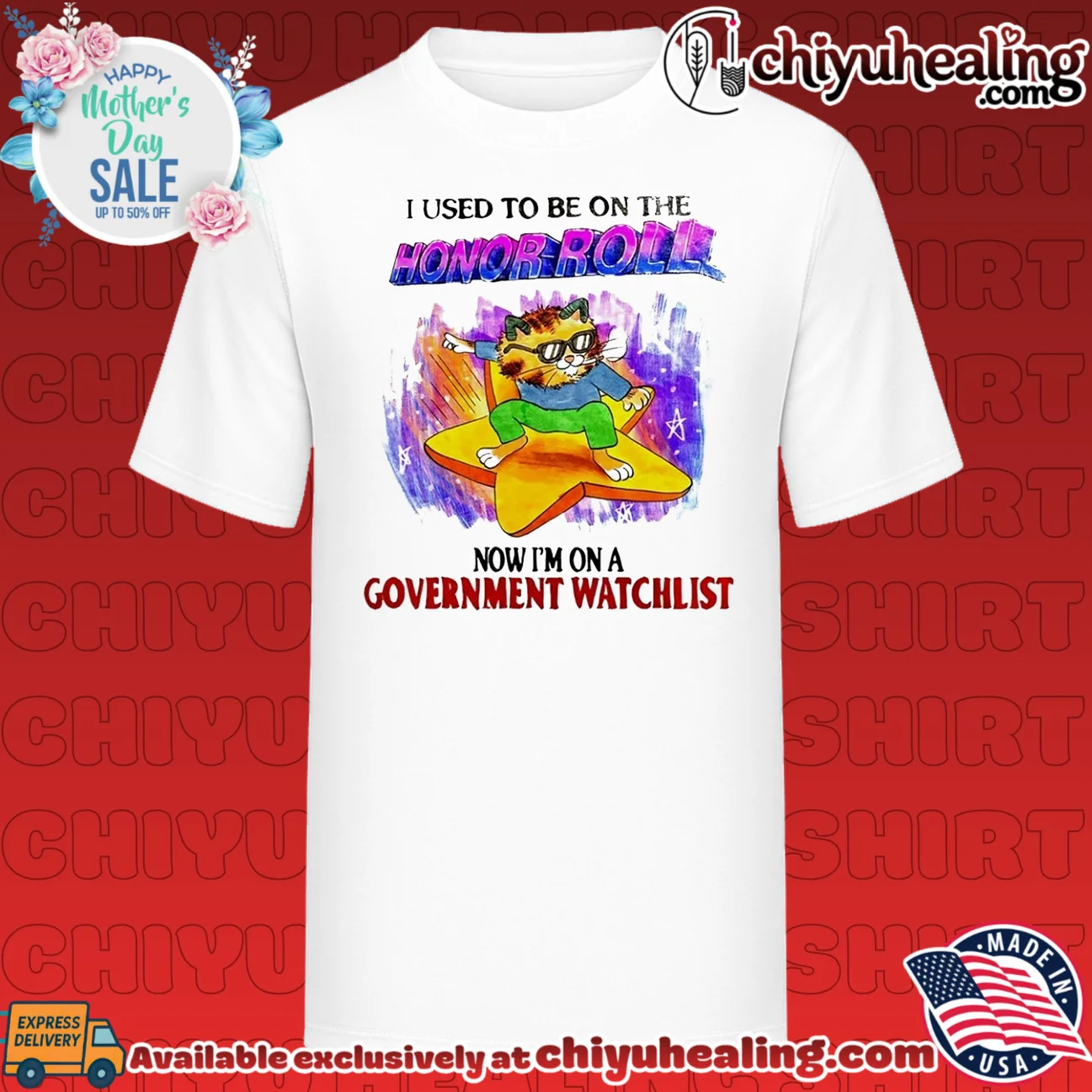 I Used to Be on the Honor Roll Now I Am on a Government Watchlist shirt & hoodie