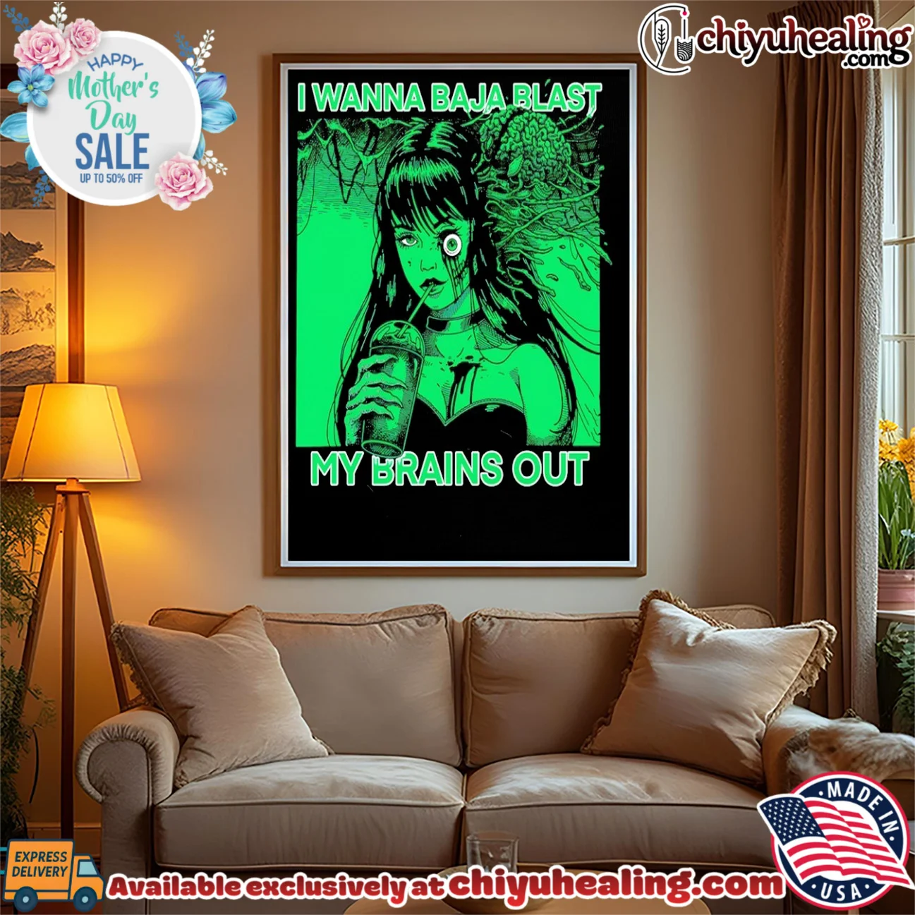 I Want To Baja Blast My Brains Out signature shirt & hoodie - Everyday Fit I Want To Baja Blast My Brains Out