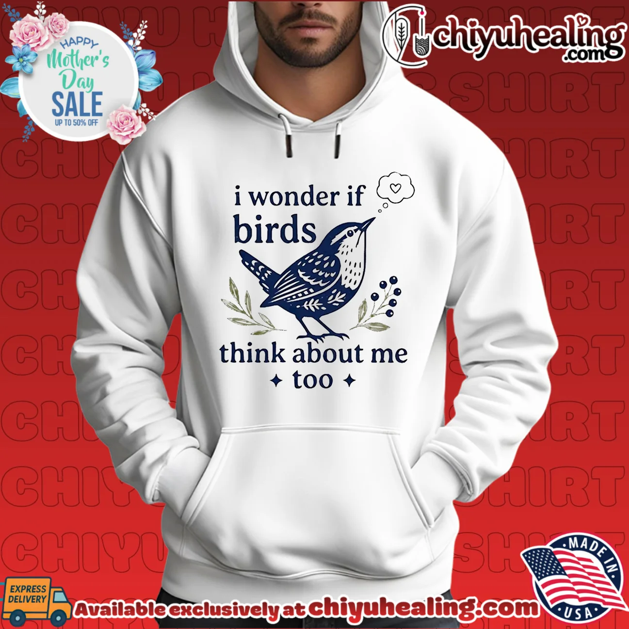 I Wonder if Birds Think About Me Too bird lover shirt & hoodie I Wonder if Birds Think About Me Too bird lover shirt & hoodie