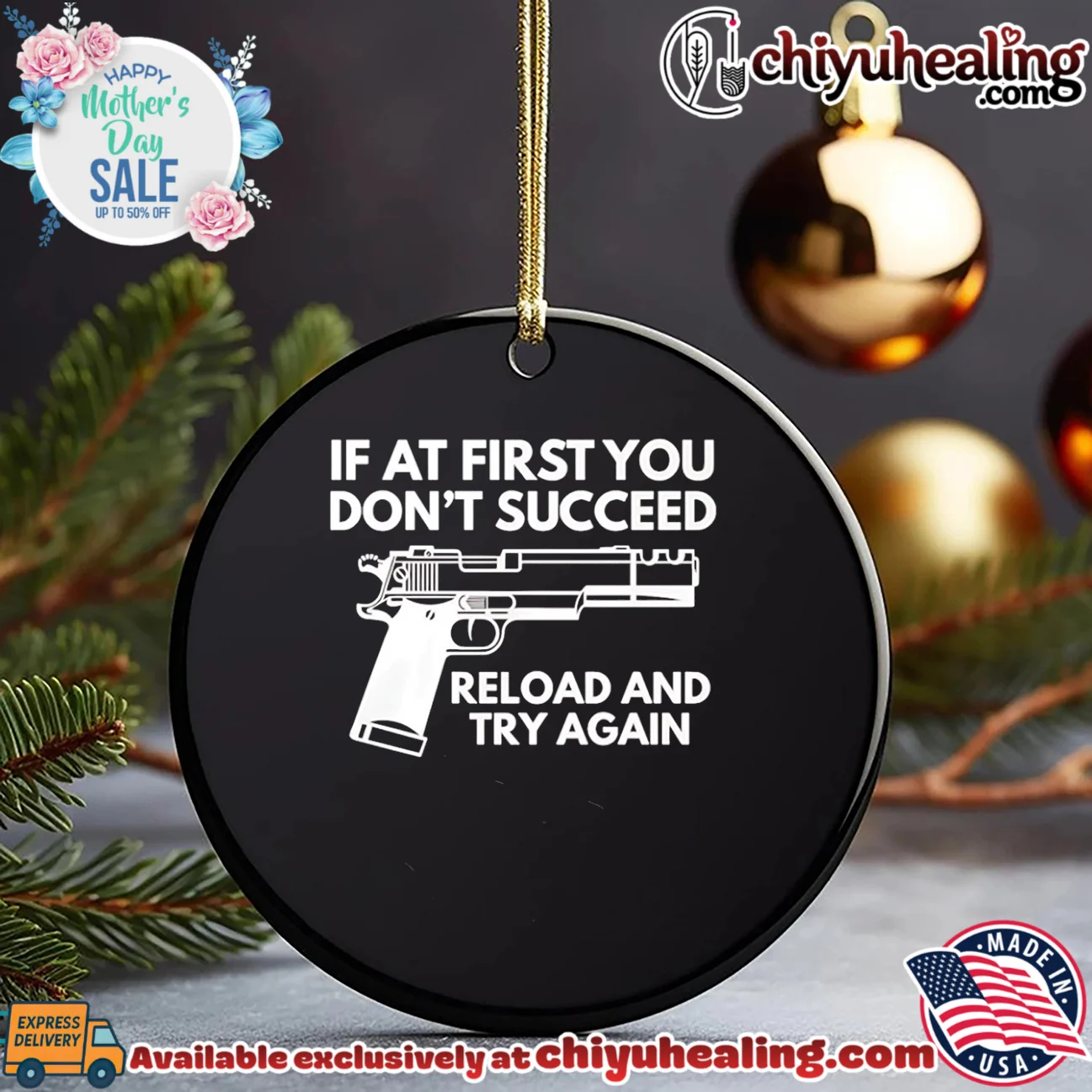 If at first you don't succeed reload and try again shirt & hoodie If at first you don't succeed reload and try again