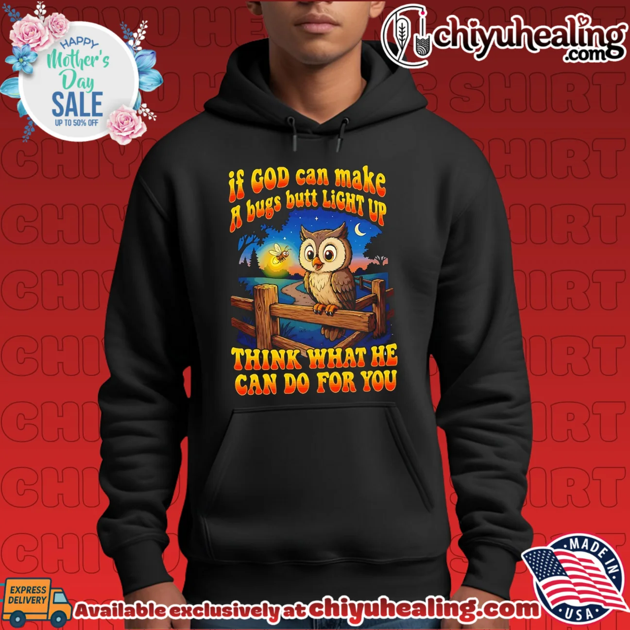 If God can make a bugs butt light up think what he can do for you cartoon owl essential shirt & hoodie | IP Merchandise If God can make a bugs butt light up think what he can do for you cartoon owl essential shirt & hoodie | IP Merchandise
